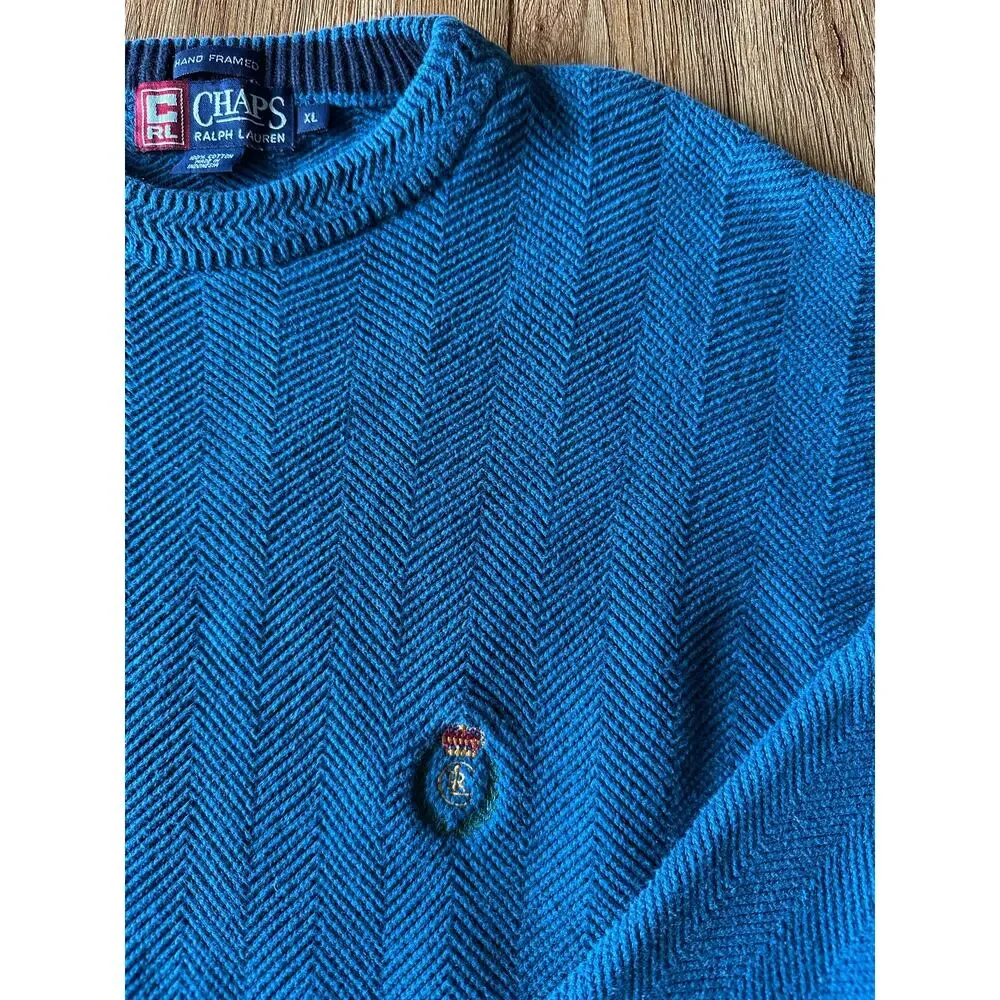 Chaps Ralph Lauren Vtg Crewneck Sweater Size XLarge